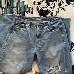 American Eagle Distressed Blue Jeans